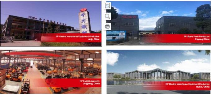 高効率の電動パレットスタッカー 1.5t 負荷帯 18