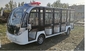 美しいデザイン 10 - 14 席電動シャトルバス 低速電動観光車