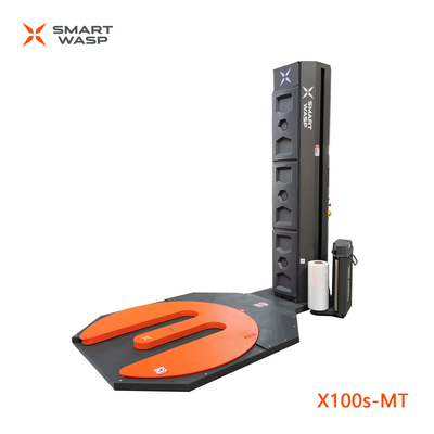 汎用的な完全自動ストレッチラップマシン / 縮小ラップパレットターンテーブル