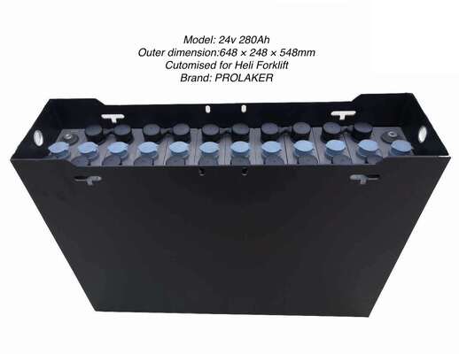 Heli CBD25L-J2用 低メンテナンス 24V 280Ah 鉛蓄電池 フォークリフトバッテリー