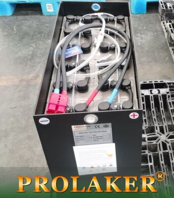 カスタマイズされた 24v 7VBS560フォークリフト トラクションバッテリー 長いサイクルライフ